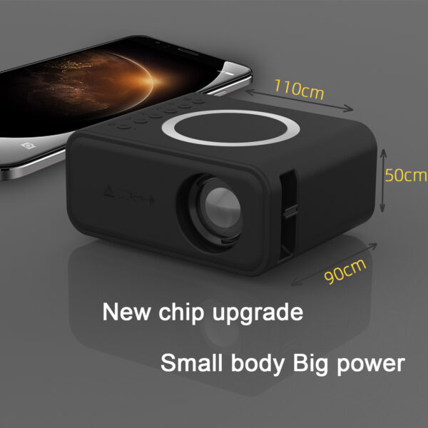 Wired/Wireless Mini Projector - Image 3