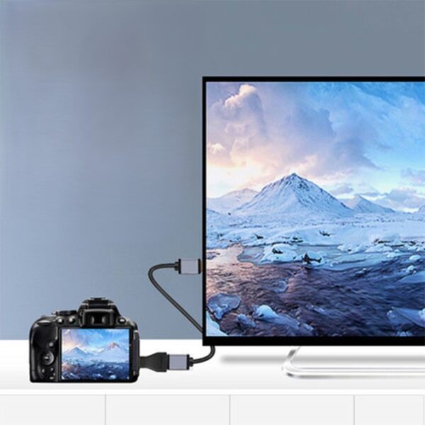 Mini HDMI to HDMI Adapter – For Cameras, Laptops, and Tablets - Image 7
