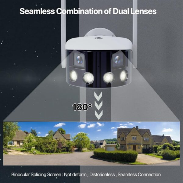 4MP Dual-Lens Wide View Wi-Fi Camera - scenery1